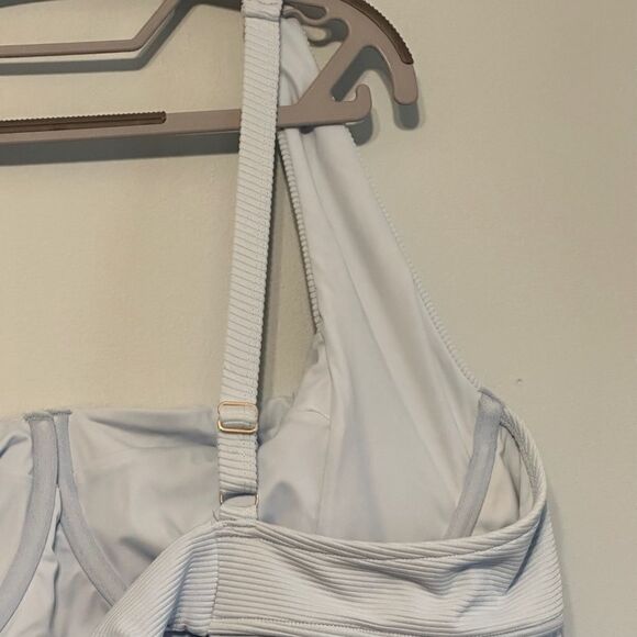 Swimsuits For All Camille Kostek She's Iconic Underwire One Piece Baby Blue 2XL - Picture 10 of 12